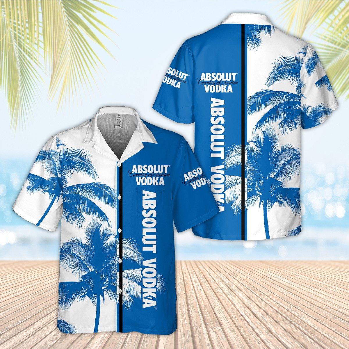 Absolut Vodka Hawaiihemd