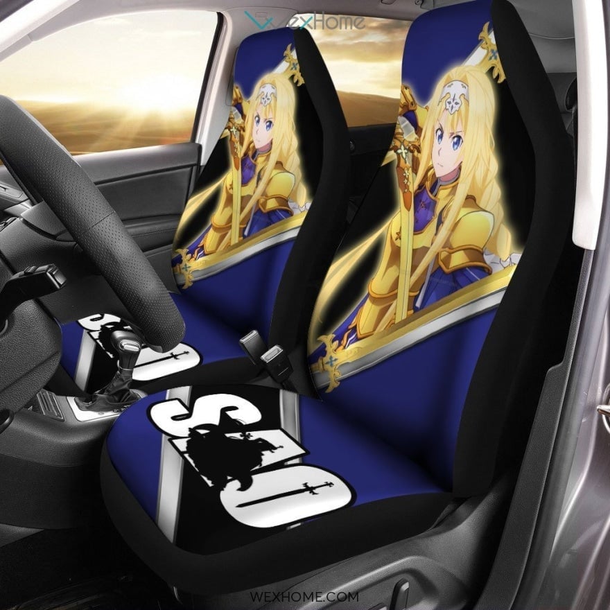 Alice Zuberg Housses de siège auto personnalisées Sword Art Online
