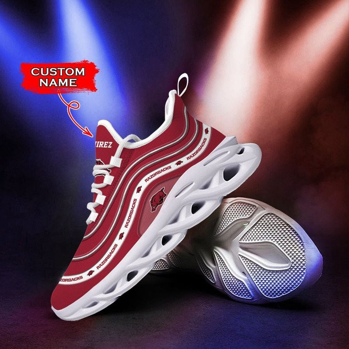 Arkansas Razorbacks running shoes V03
