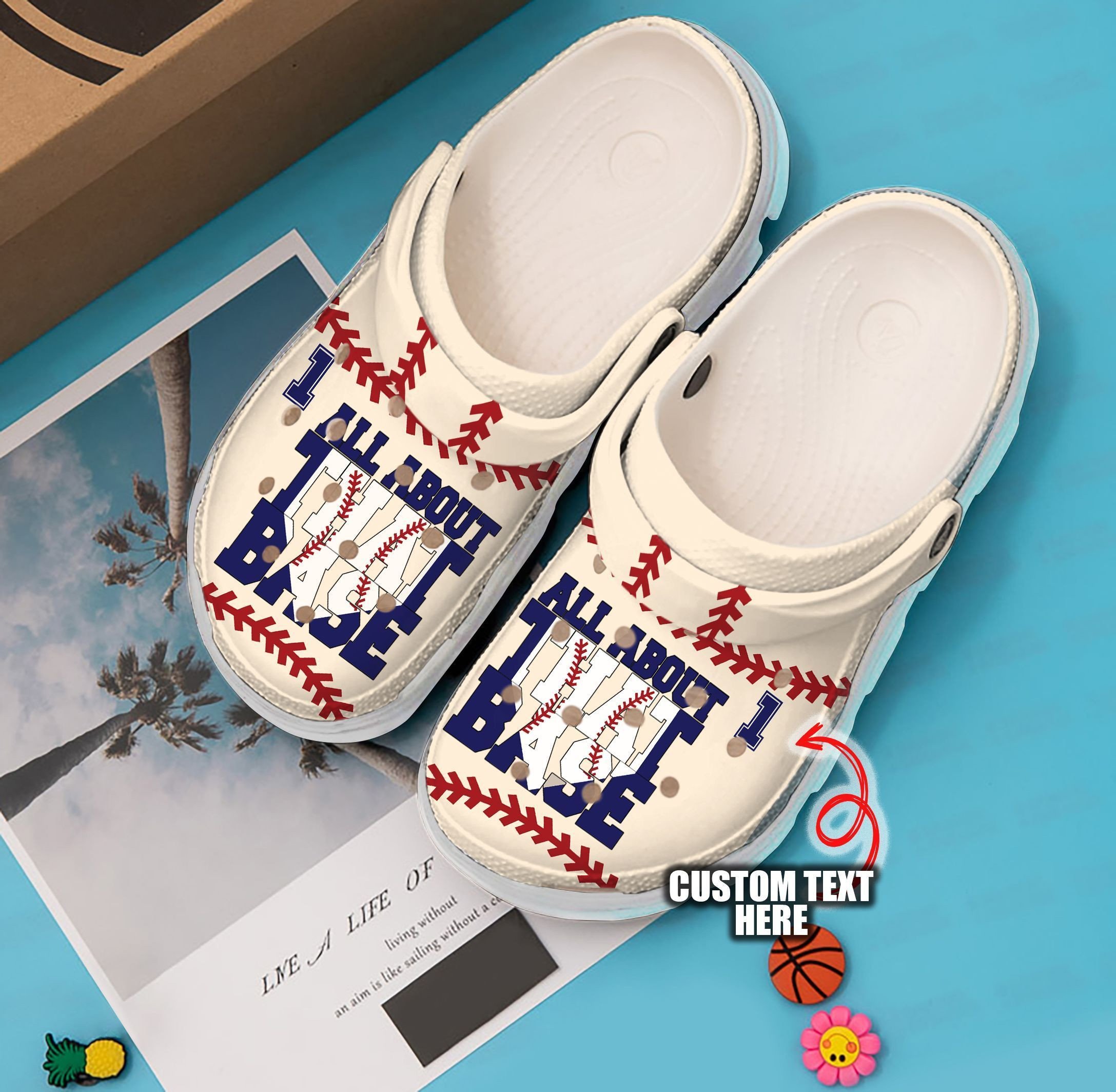 Baseball Clog American Baseball Crocs Crocband Clog