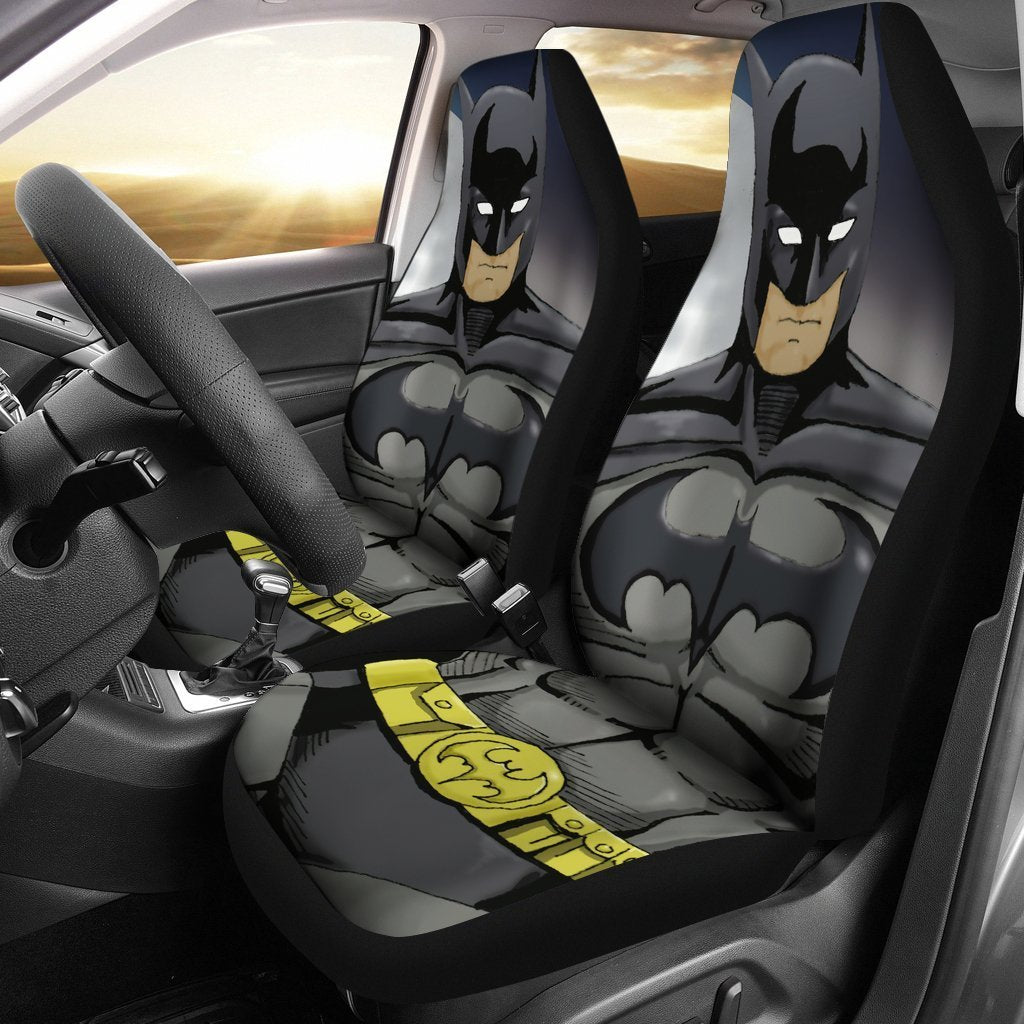 Housse de siège de voiture Batman Cartoon Comics (lot de 2)
