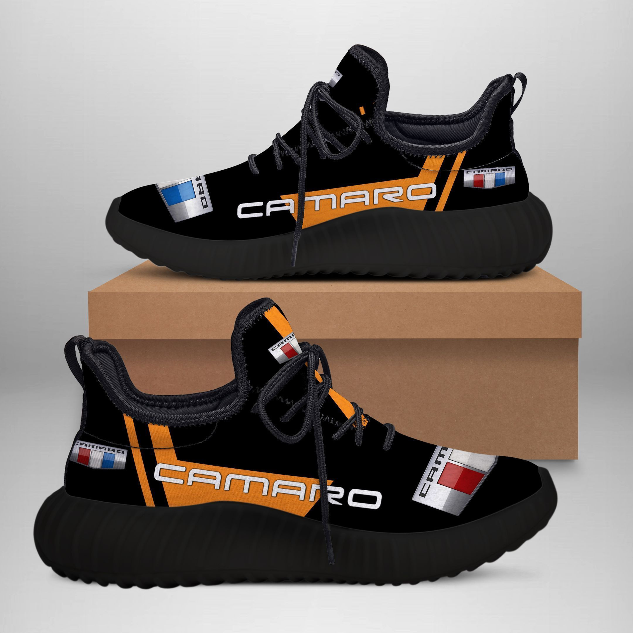 Camaro YZ Schuhe Ver 1 (Schwarz-Orange)