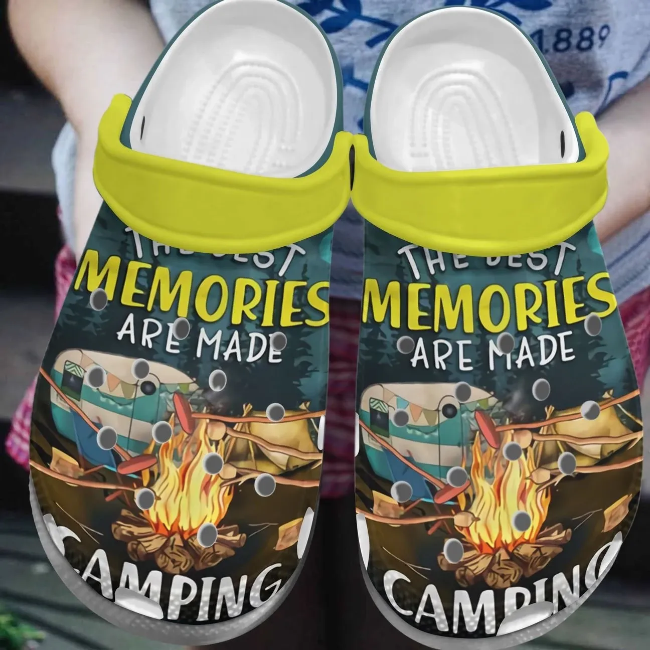 Fishing Personalized Clog Custom Crocs Comfortablefashion Style Comfortable For Women Men Kid Print 3D Not Tomorrow Now I'M Going Fishing