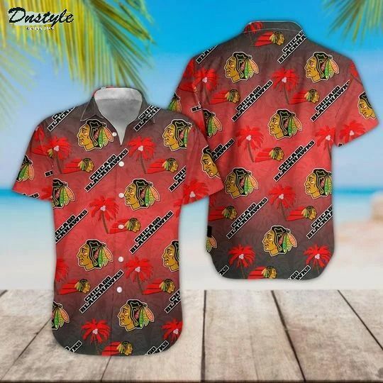 Chemise hawaïenne des Blackhawks de Chicago