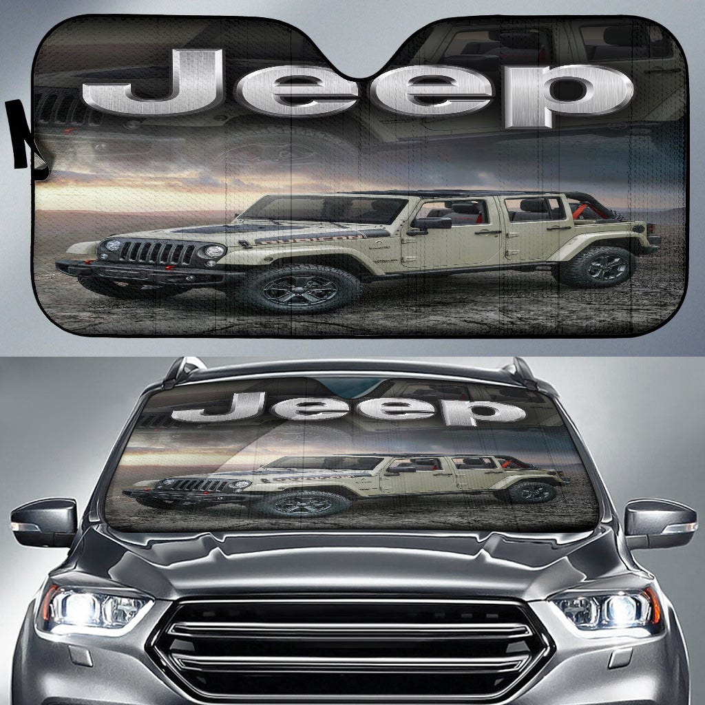Pare-soleil pour pare-brise Jeep V4