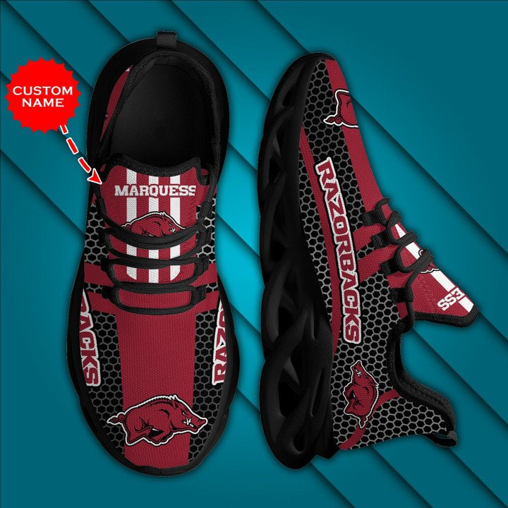 Chaussures de course limitées Arkansas Razorbacks V02
