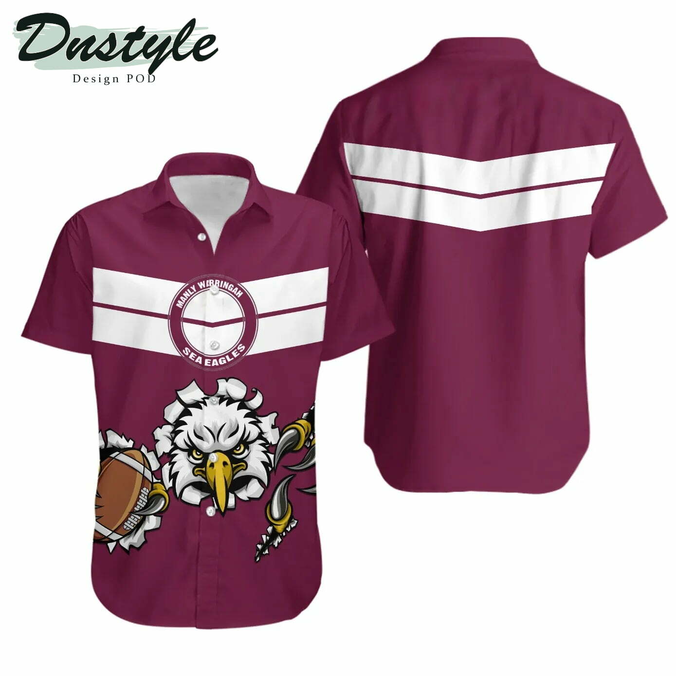 Chemise hawaïenne Manly-warringah Sea Eagles 2021
