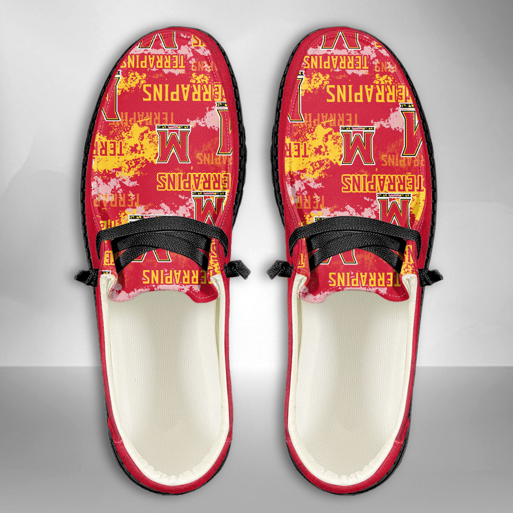 Navy Midshipmen Personalized H-D Sports Shoes - Custom Name Design