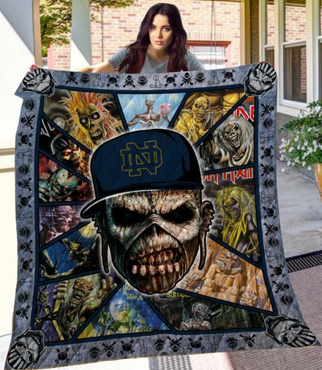 Kendrick Lamar Style 2 Album Covers Quilt Blanket