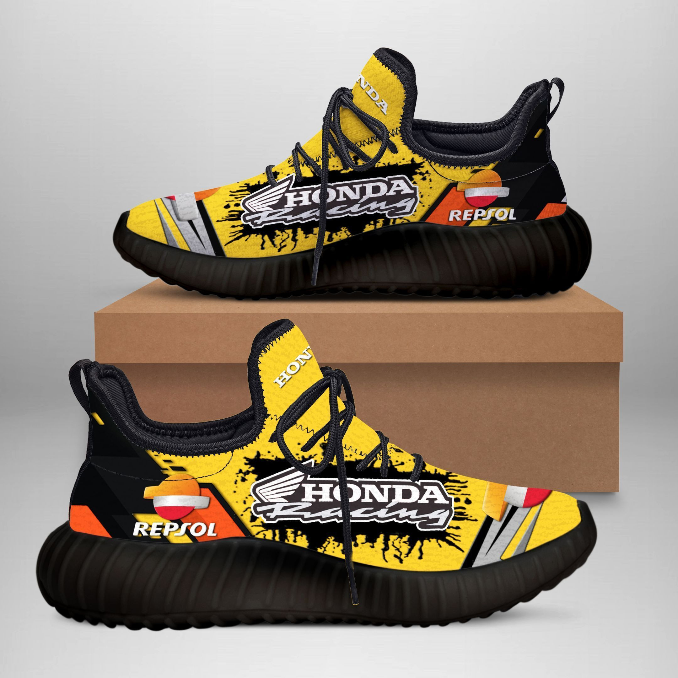Chaussures Repsol Honda Racing VTH YZ Ver 1 (Jaune)