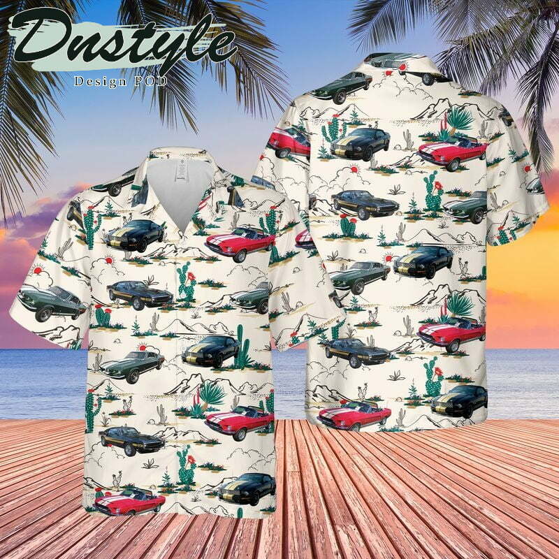 Chemise hawaïenne Shelby Mustang