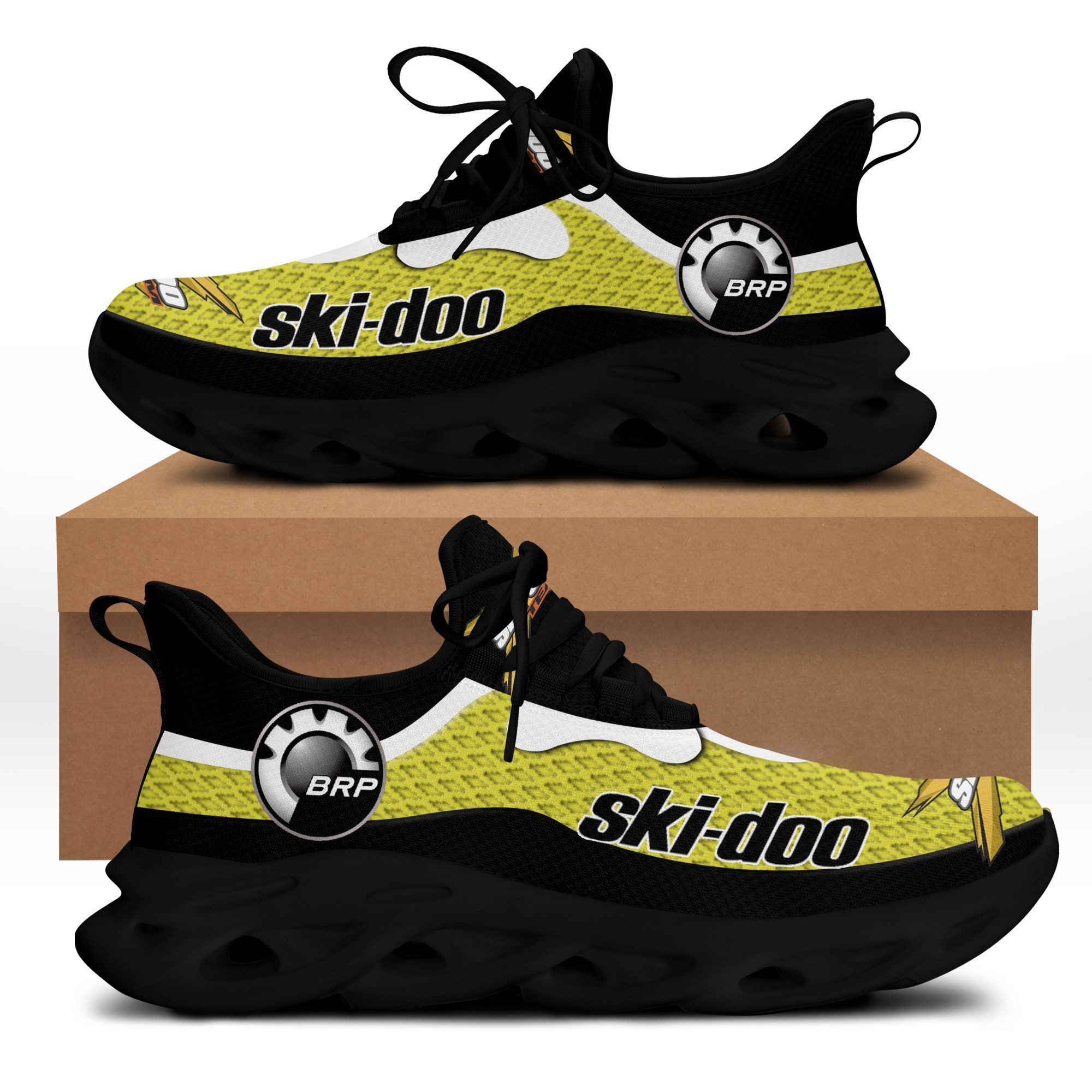 Chaussures de course Ski-doo LPH-LT BS Ver 2 (Jaune)