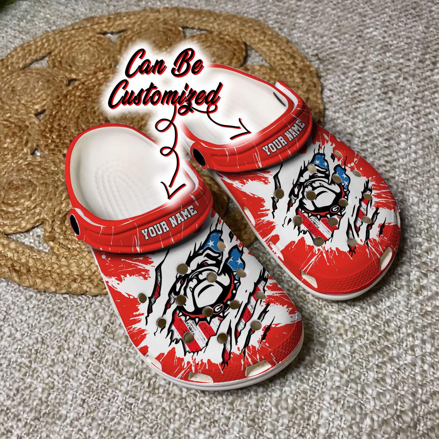 Baseball Crocs - Personalized NY Yankees Ripped Claw Clog