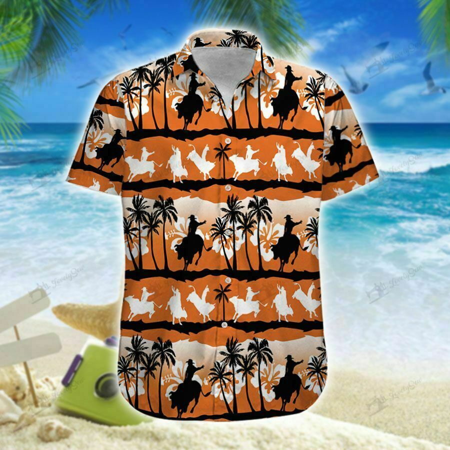 Chemise hawaïenne Team Roping Sunset