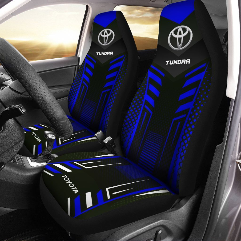 Housse de siège de voiture Toyota Tundra (lot de 2) Ver 10 (bleu)